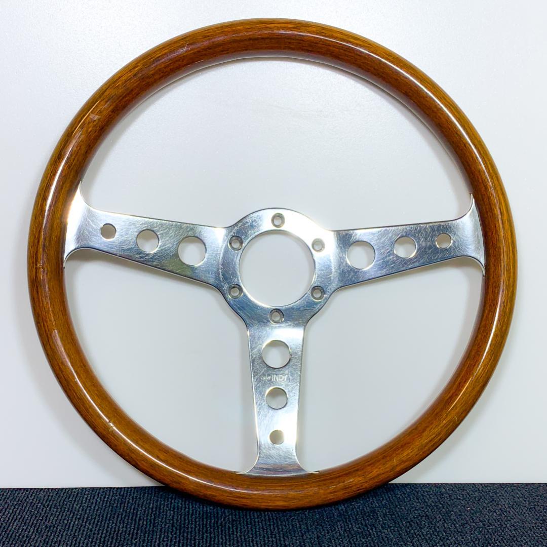 MOMO スーパーインディ ウッドステアリング 34パイ 92年製 モモ - メルカリ