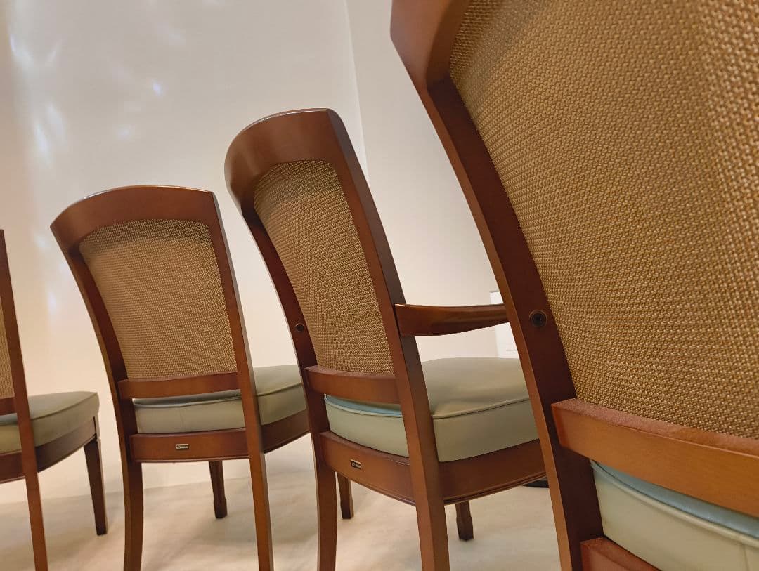 ダイニングチェア 4脚 マルニ木工 地中海 横浜市 引取限定✨