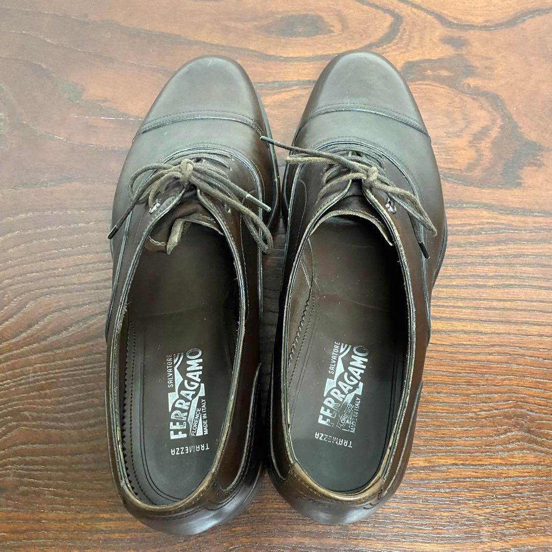 Salvatore Ferragamo TRAMEZZA ストレート 10 ② - メルカリ