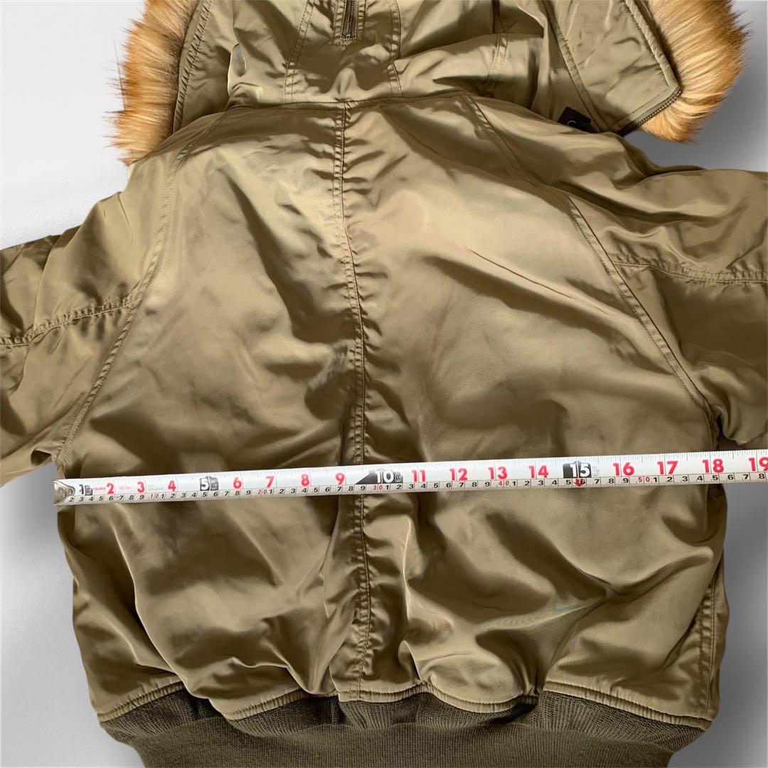 MOUSSY ファー付き　ミリタリー　フライト　ジャケット　モッズコート　N2B