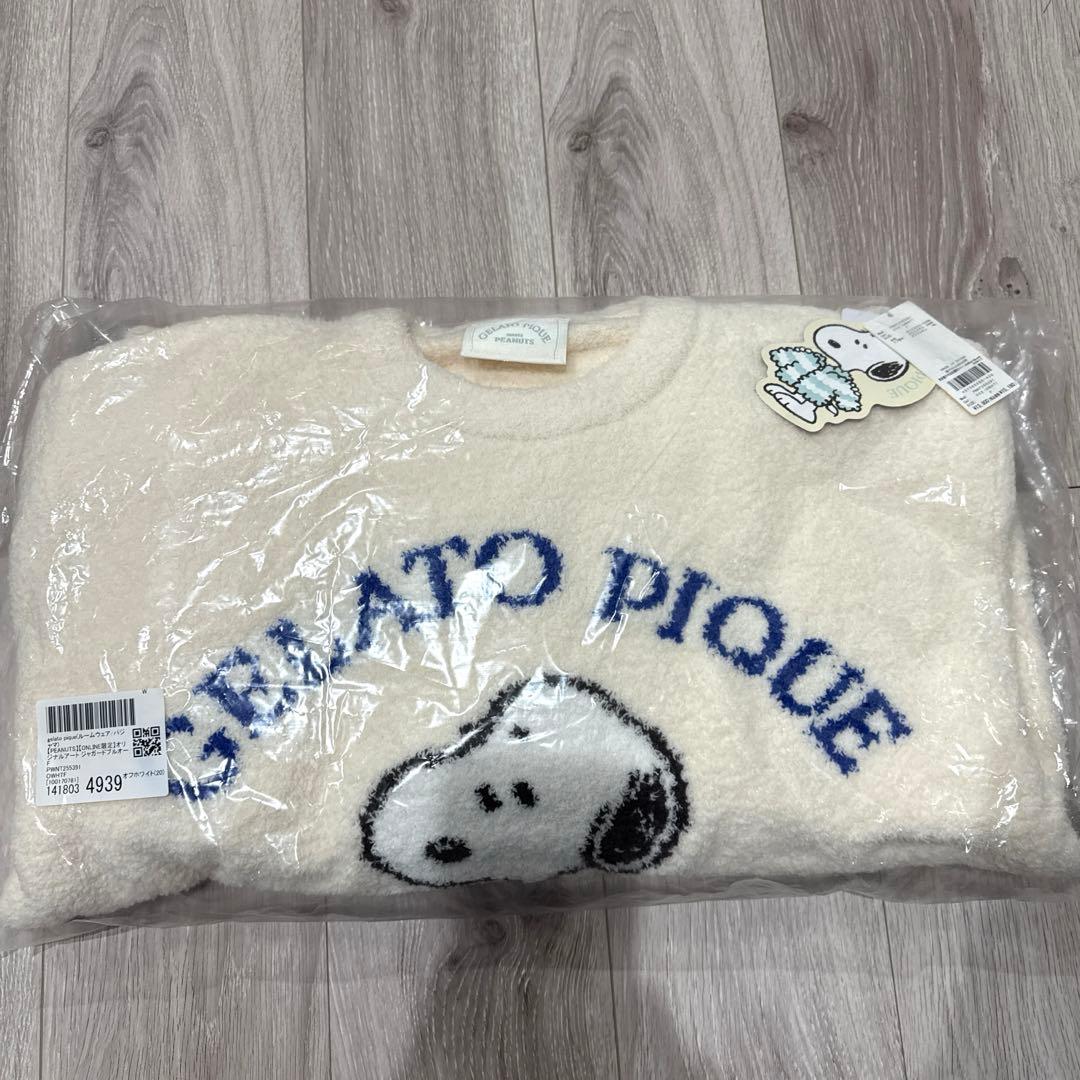 【PEANUTS】オリジナルアート ジャガードプルオーバー＆ロングパンツセット
