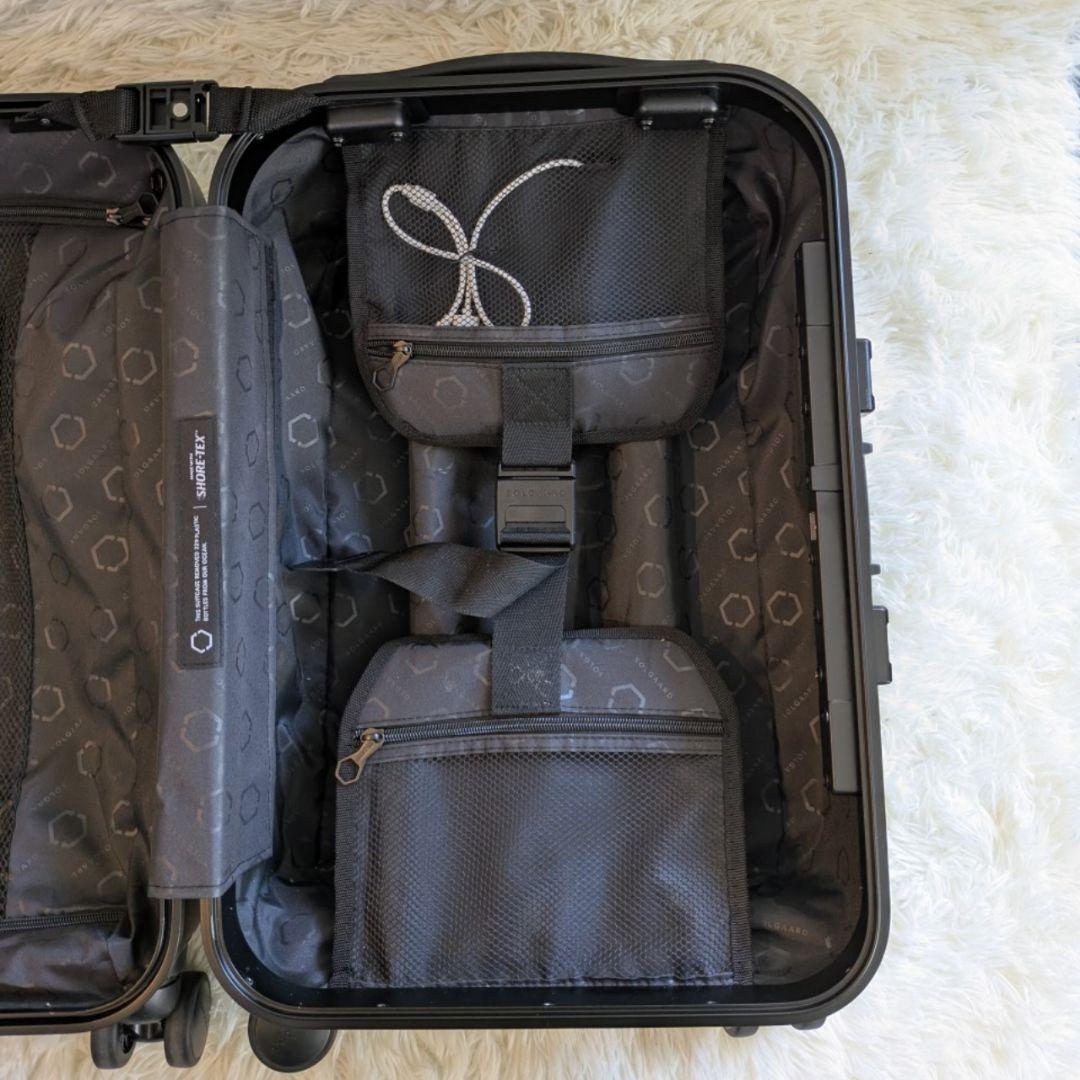 沖なはです！SOLGAARD キャリーケース USBポート付き 吊り下げ