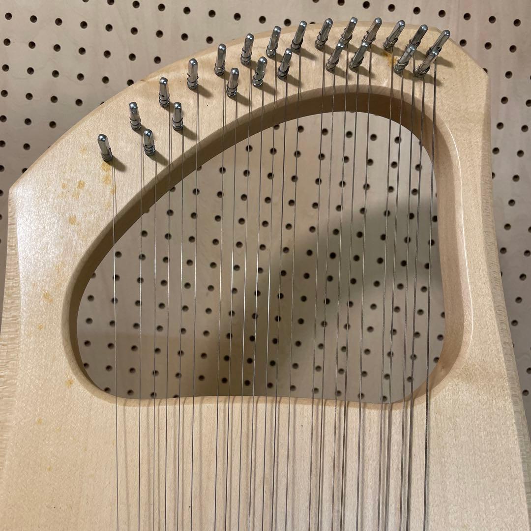 アウリス　ライアー　23弦　ケース・チューニングハンマー付