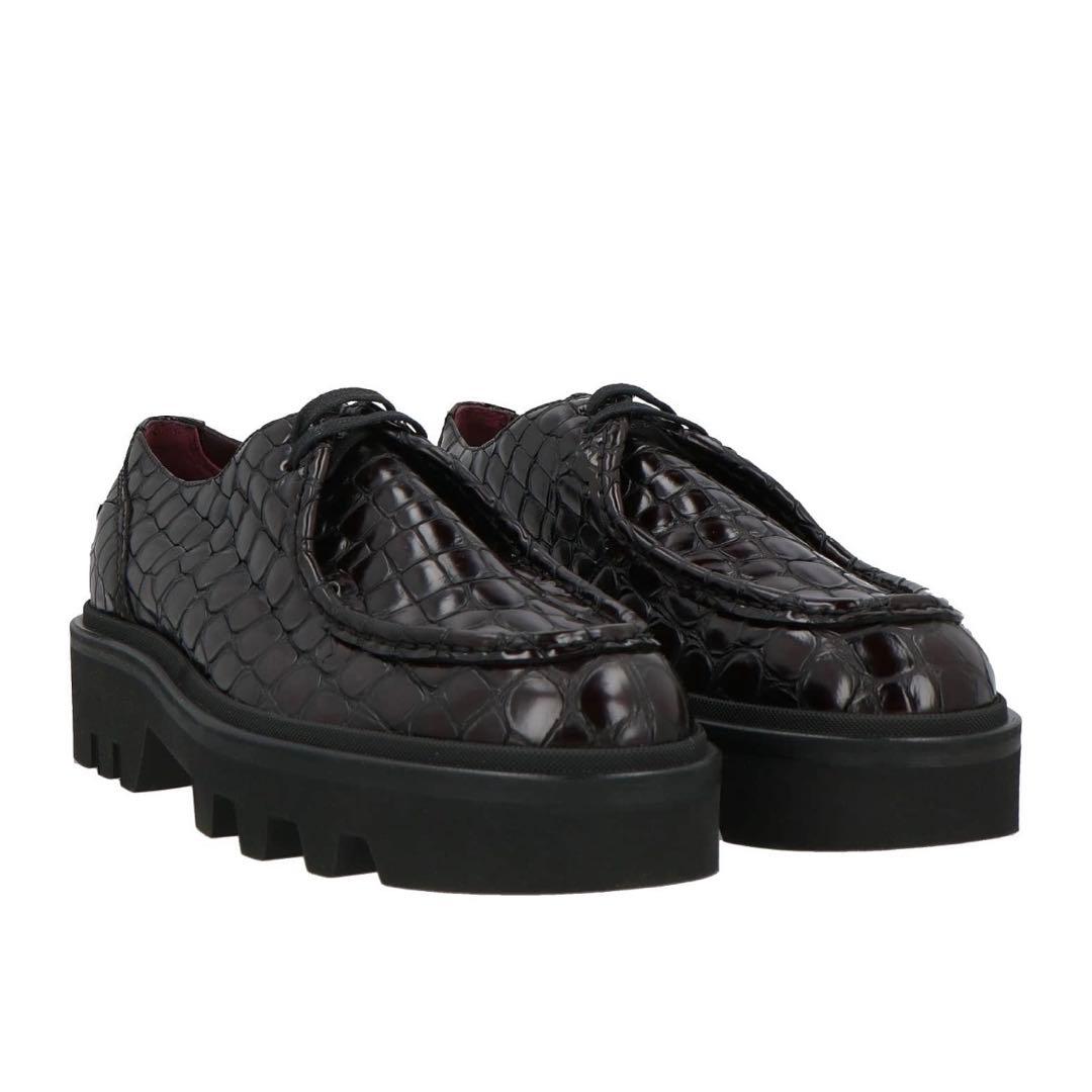 DRIES VAN NOTEN クロコダイル風ローファー D100832415 安い