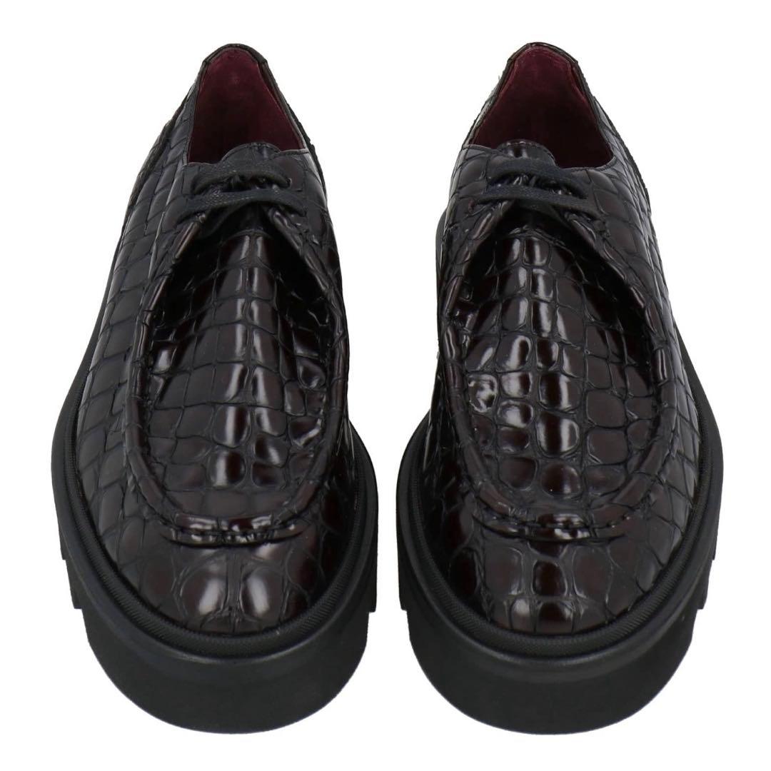 DRIES VAN NOTEN クロコダイル風ローファー D100832415 安い