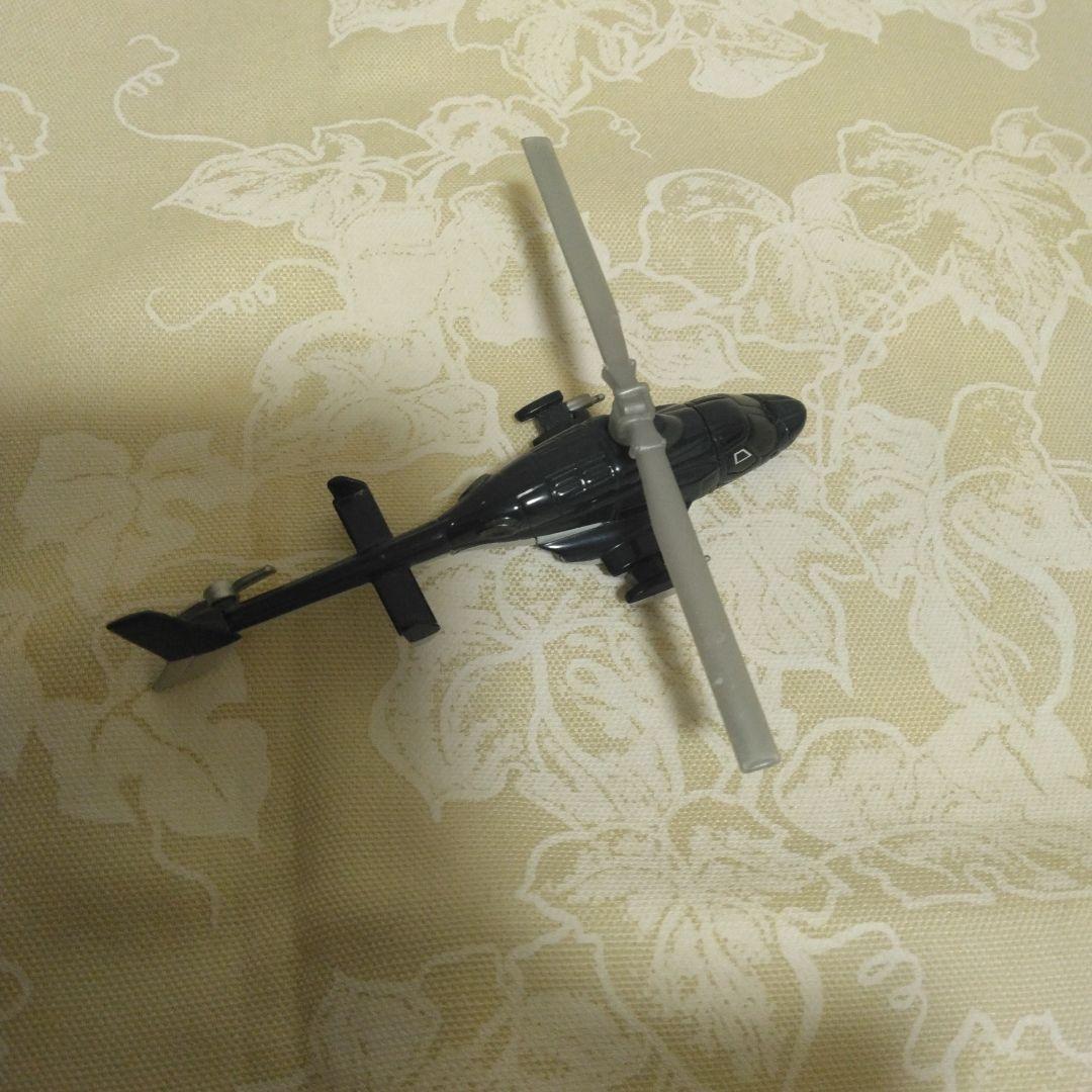 エアーウルフ AIRWOLFヘリコプター模型 ブラック 武装仕様