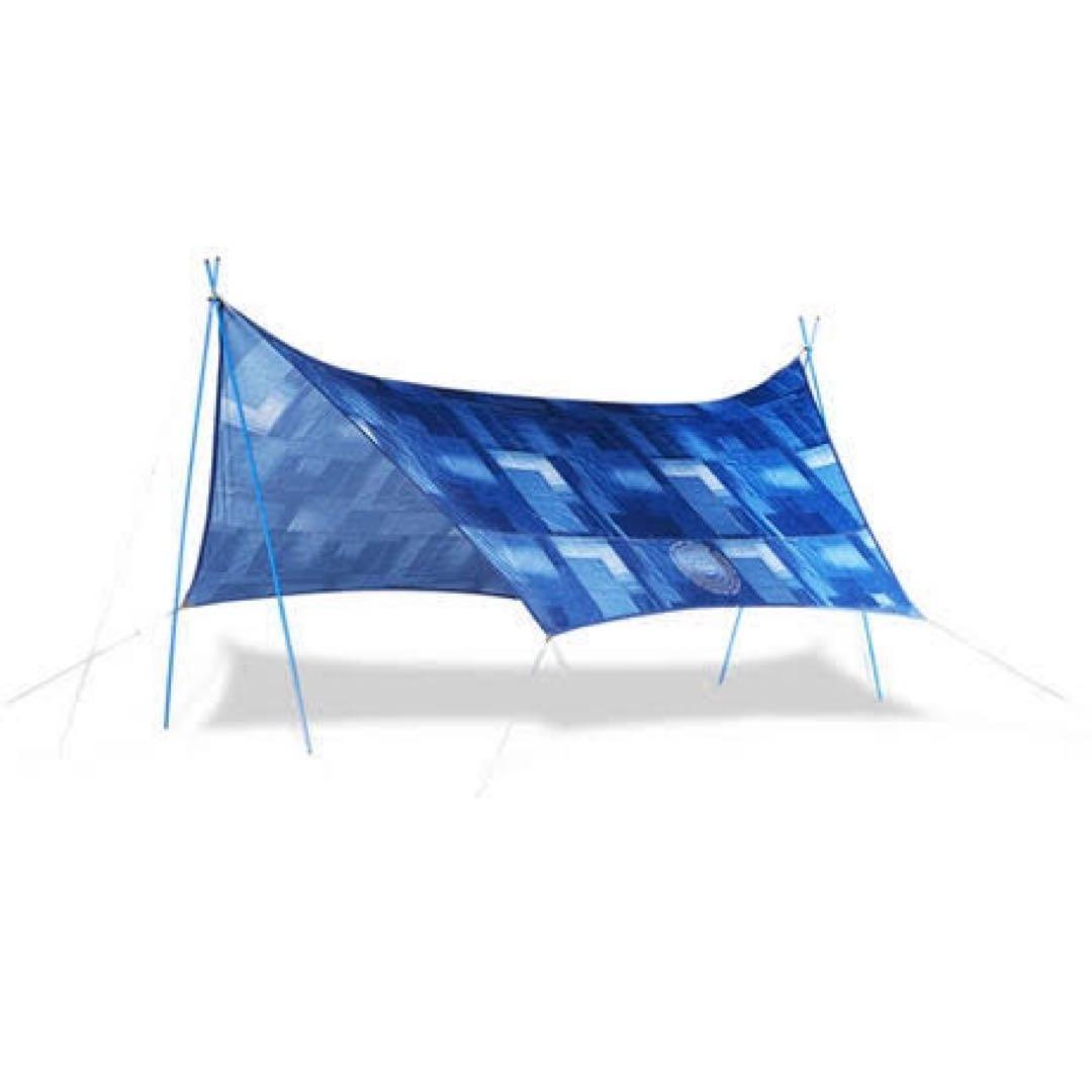 Coleman インディゴ　タープ　ヘキサタープ　コールマン