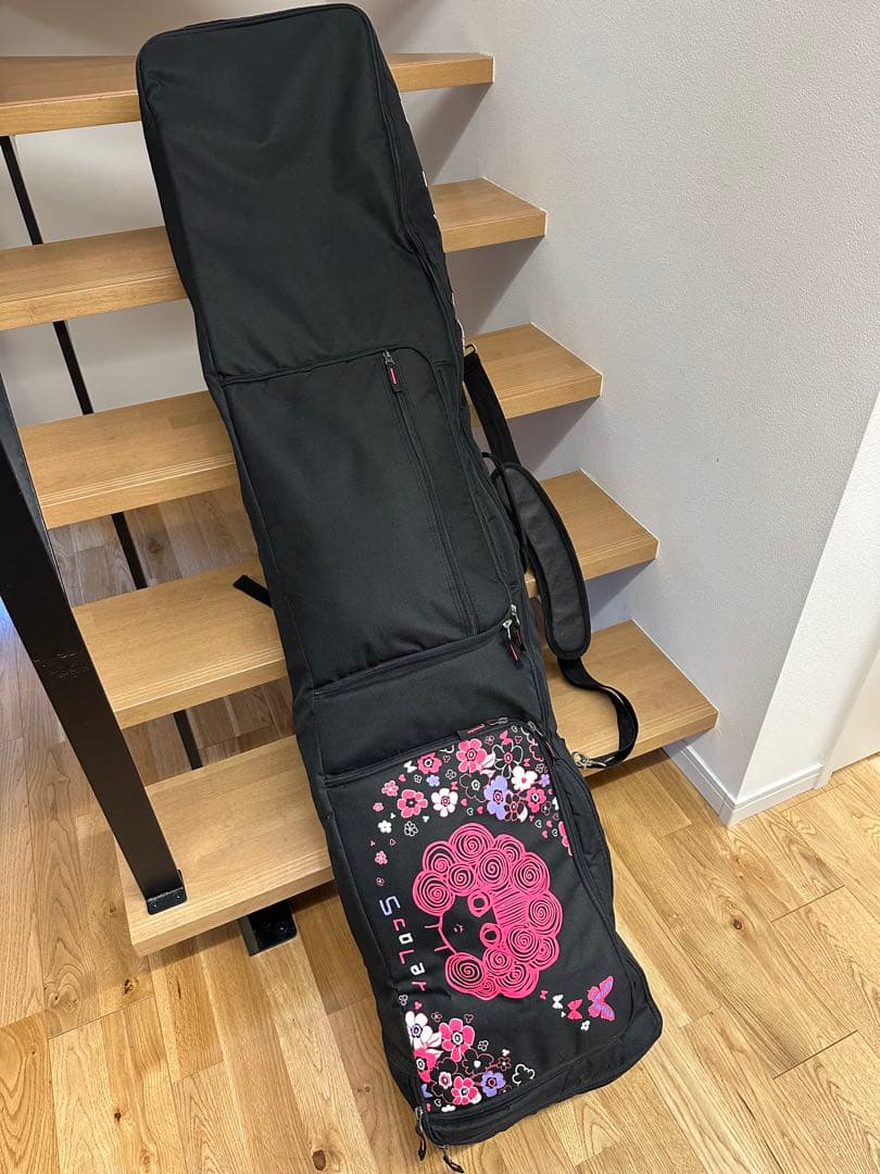 ★ScoLar★スノーボード板136㎝＋バインディング＋ケースset★希少