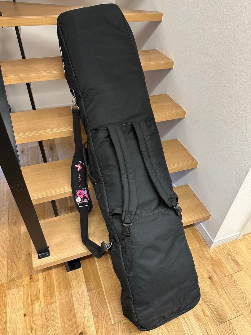 ★ScoLar★スノーボード板136㎝＋バインディング＋ケースset★希少