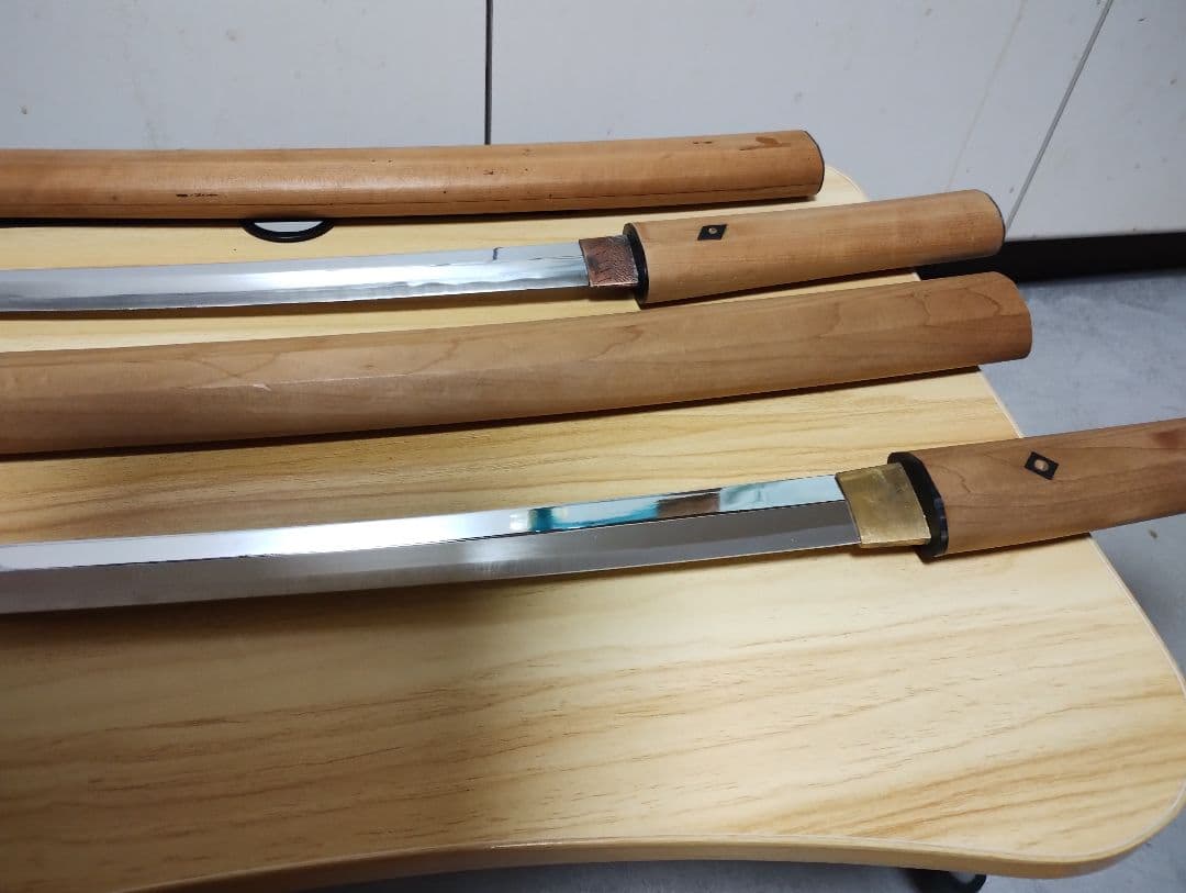 白鞘、大小２振りセット