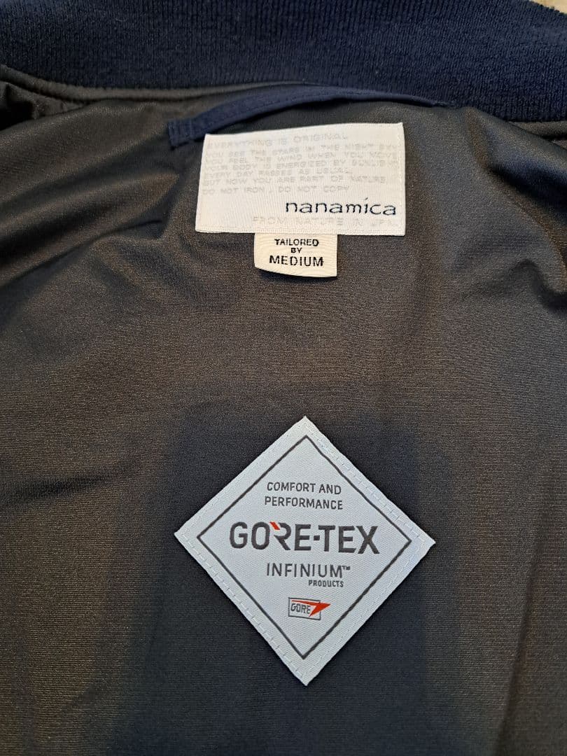 美品ナナミカ nanamica L2-B GORE-TEX　定価46.200円