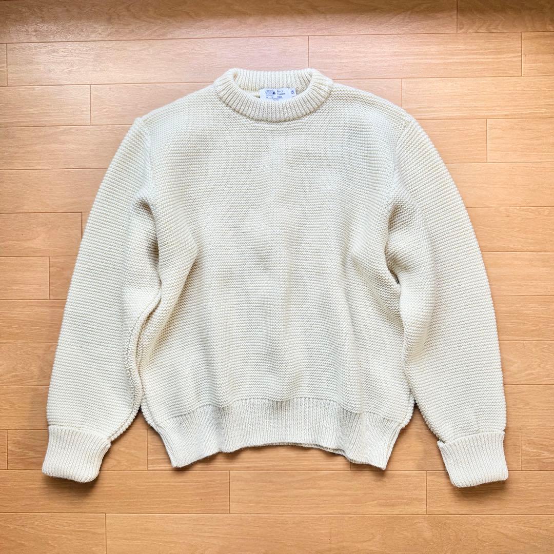 Kerry Woollen Mills クルーネックセーター アイボリー 38