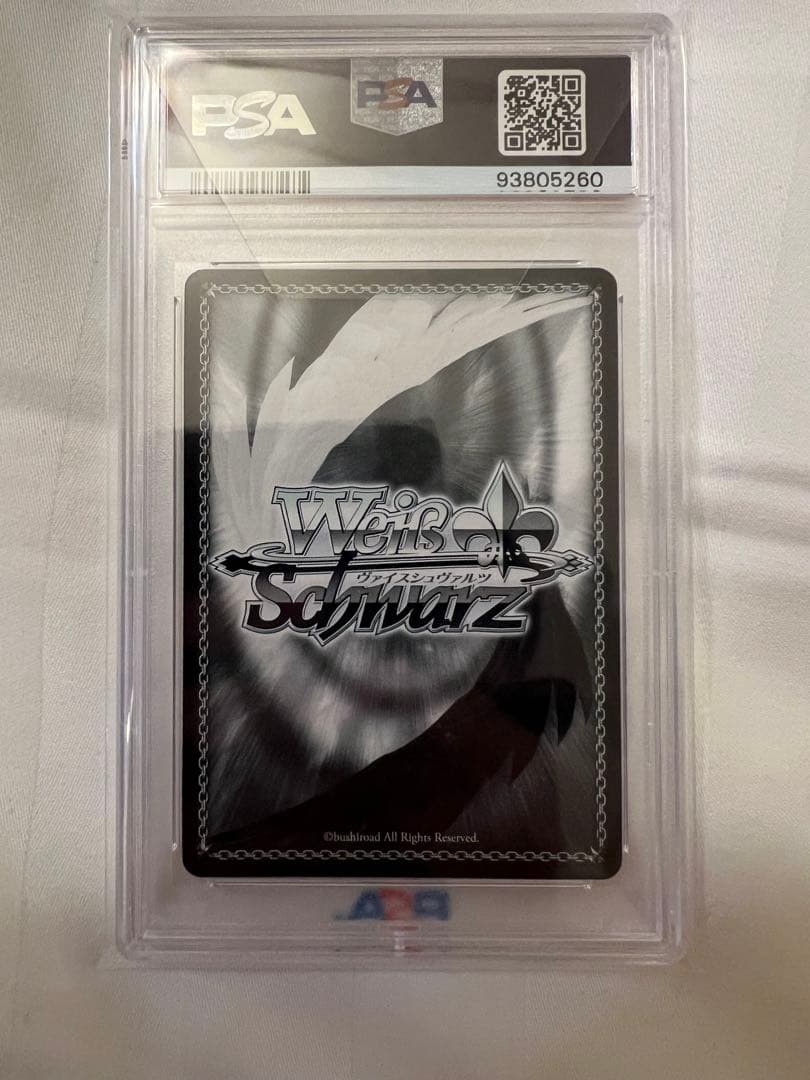 ws ヴァイスシュヴァルツ 刻々帝 狂三 sp サイン　psa9