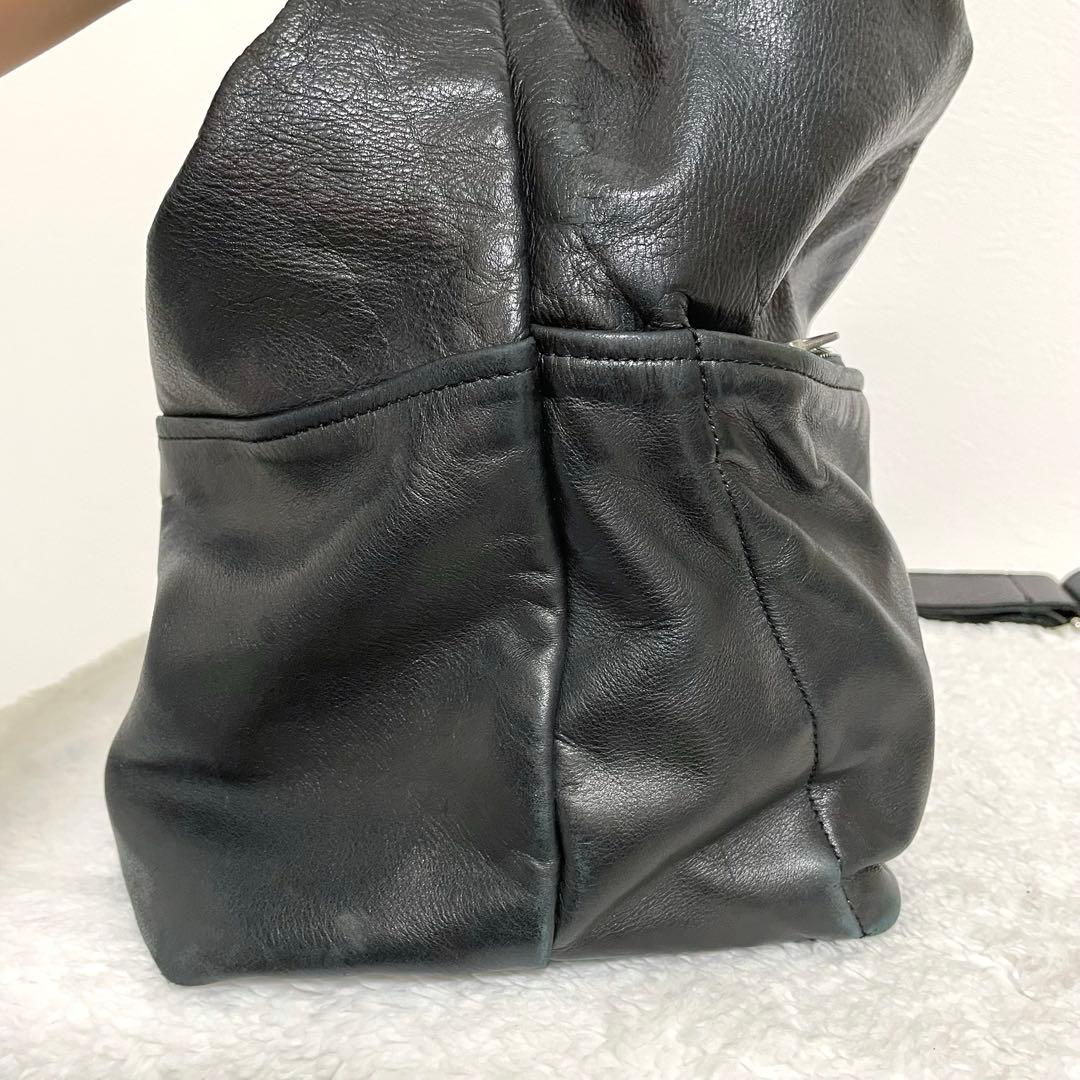 Jas M.B. 80% WINGS TRAVELLERボストンバッグ ブラック