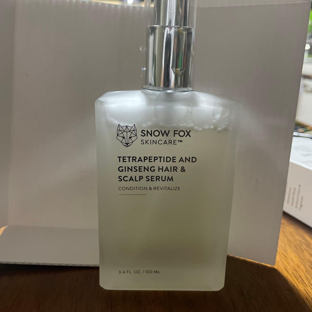  FOX GUA SHA ヘア & スカルプブラシ /ヘア美容液のセット