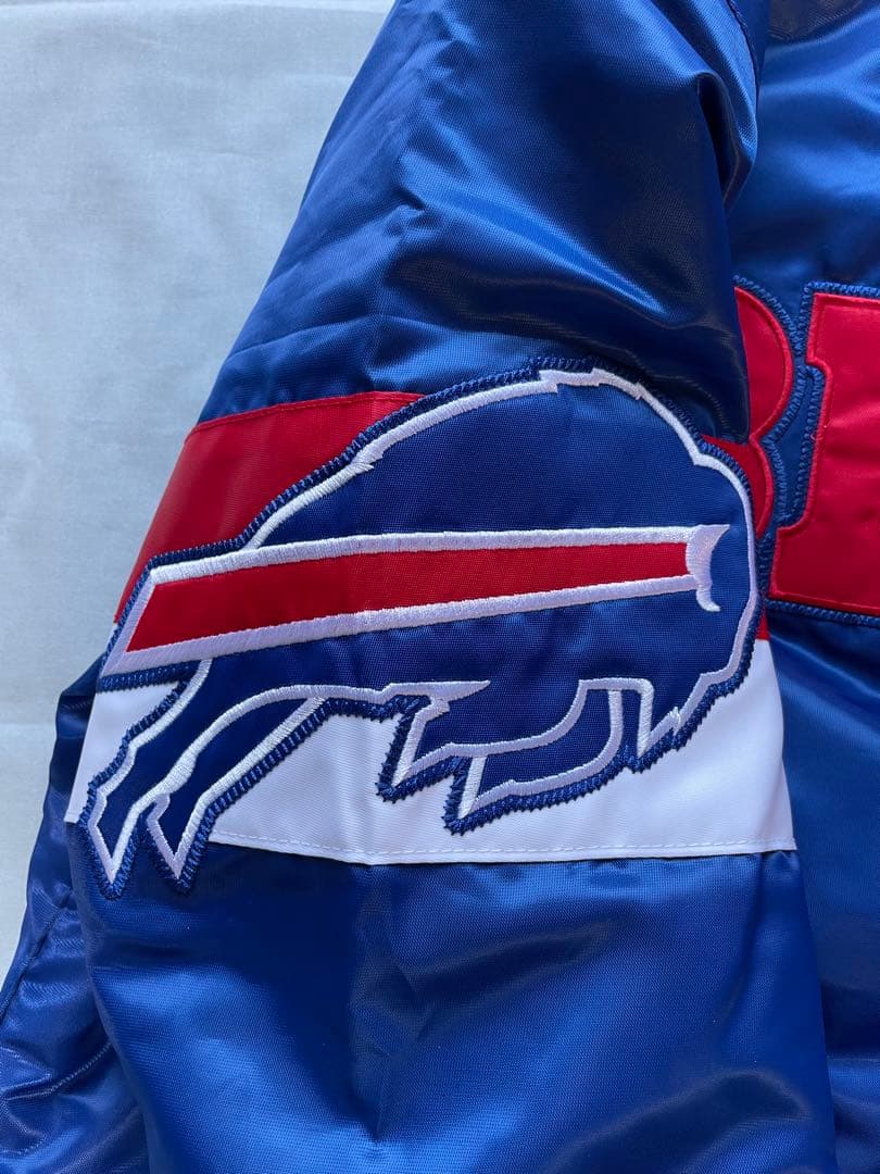 スターター　Buffalo Bills スタジャン ブルー　 L
