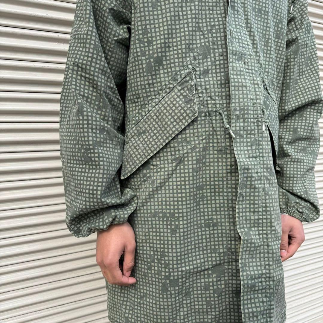 80s USArmy 米軍 実物 デザートナイトカモ 迷彩 モッズコート - メルカリ