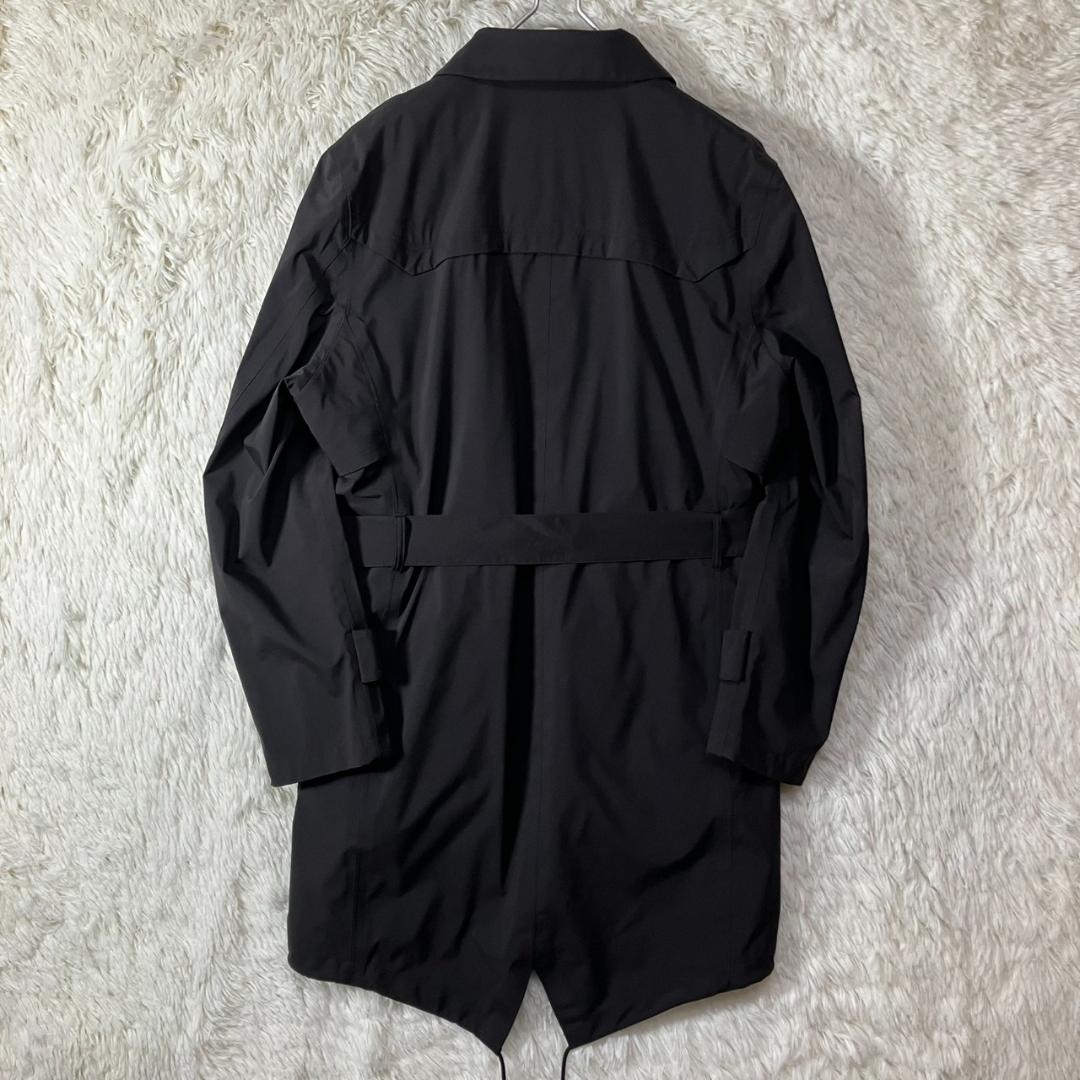 美品 ダーバン GORE-TEX ダウンライナー ステンカラーコート ベルト M