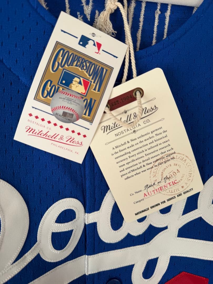 Mitchell&Ness 野茂英雄 ドジャース ユニフォーム XL 新品未使用