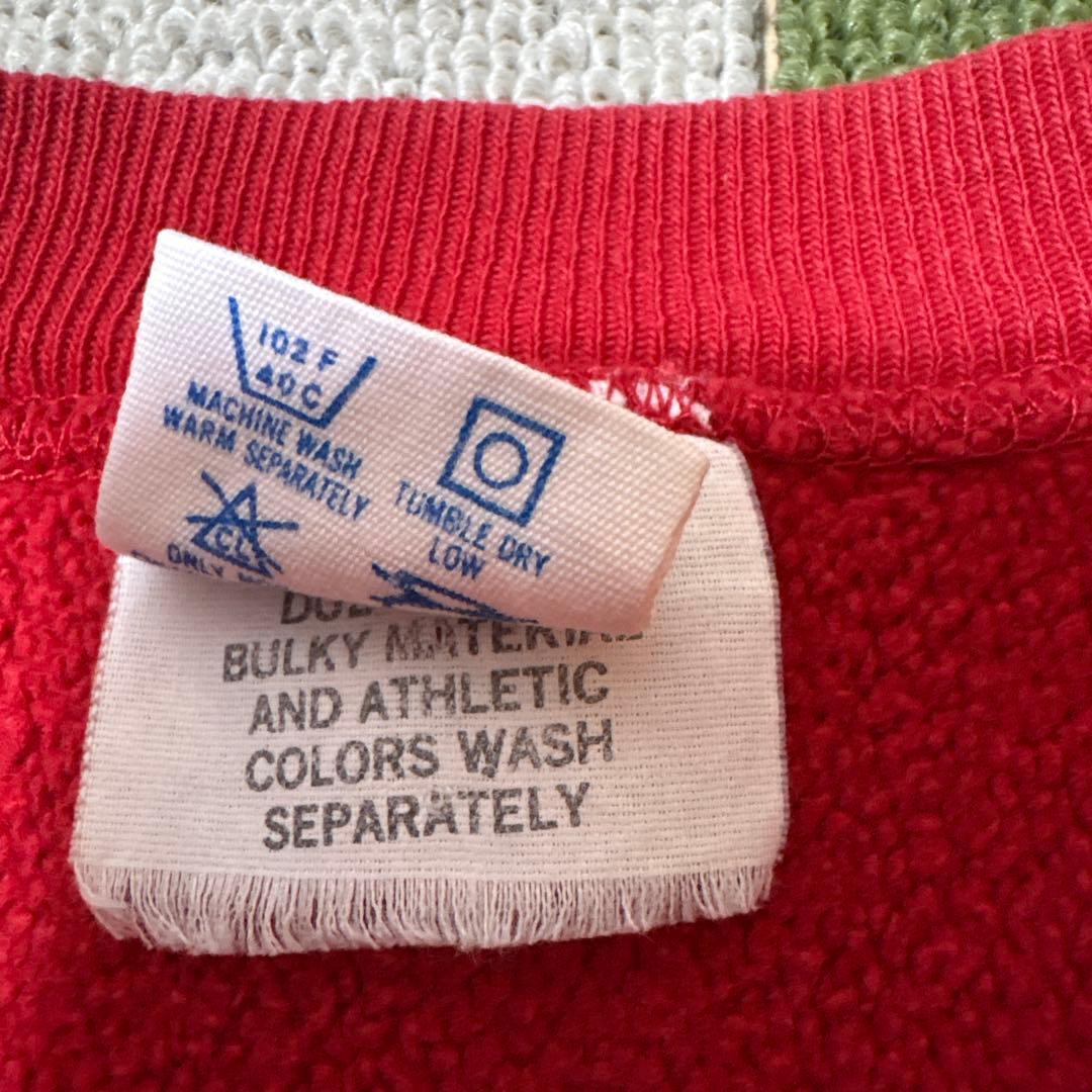 Champion reverse weave 80s XL レッド アイオア - メルカリ