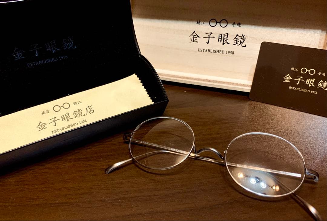 金子眼鏡 Vintage 一山眼鏡 KV-48 - メルカリ