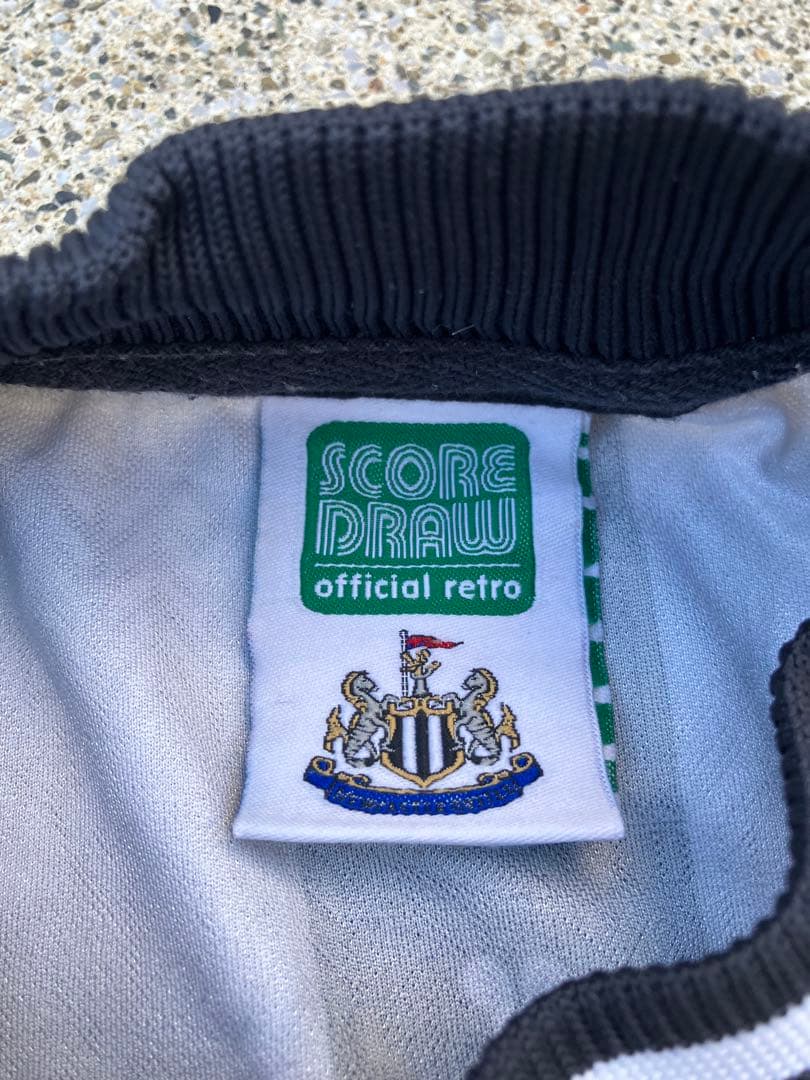 希少】90s'/SCOREDRAW×ニューカッスル/リアムギャラガー M - メルカリ