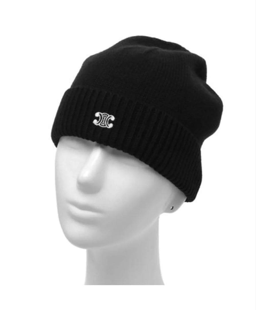 【CELINE】トリオンフキャップ　ウール&カシミア