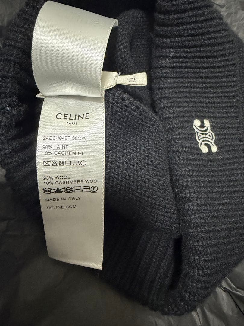 【CELINE】トリオンフキャップ　ウール&カシミア