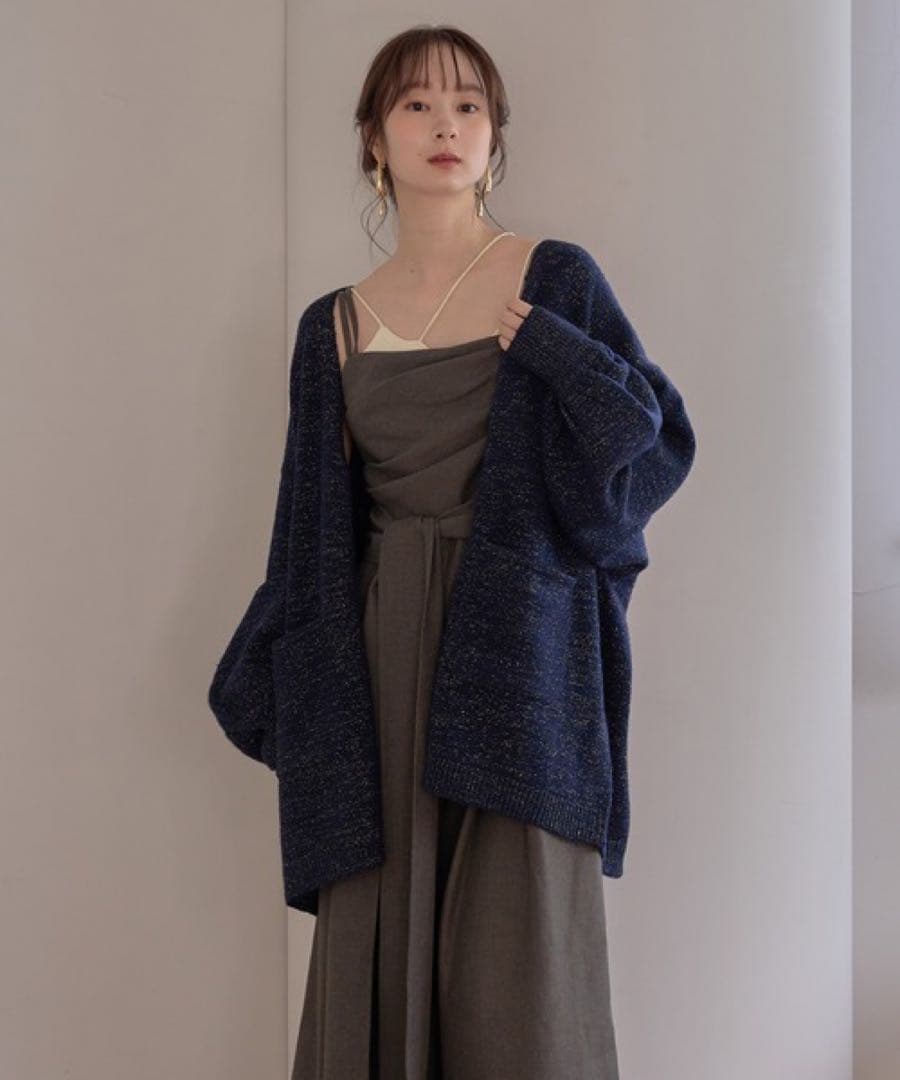 【mideal ドレープデザインコンビネゾン】