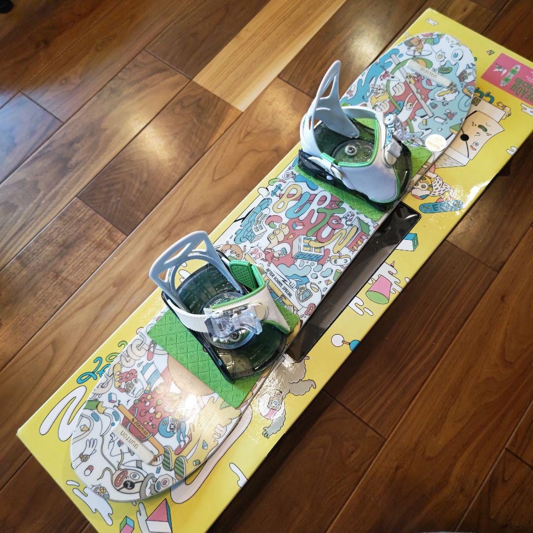 BURTON アフタースクール スノーボード 90センチ バインディング