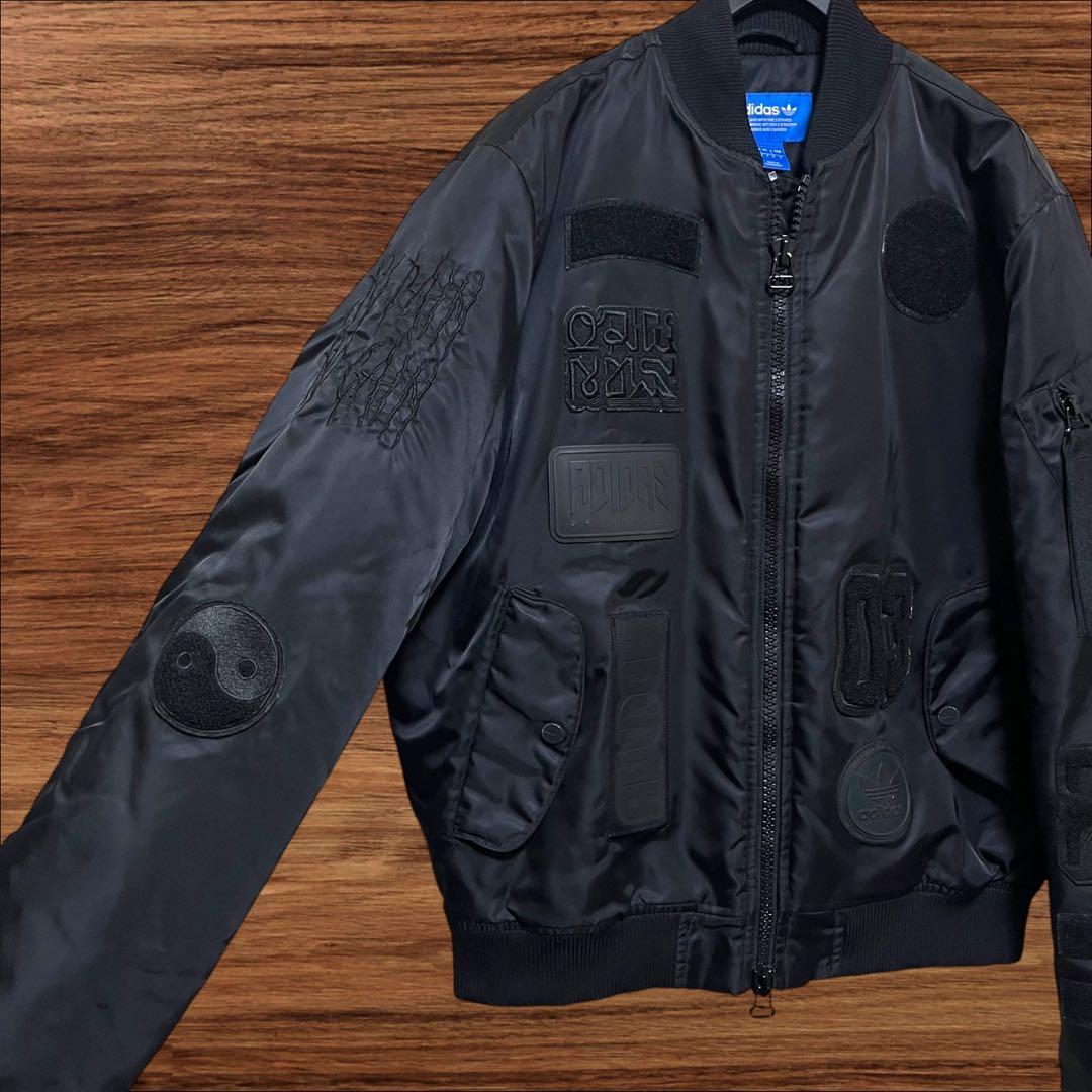 adidas originals MA1 ボンバージャケット ワッペン (L)