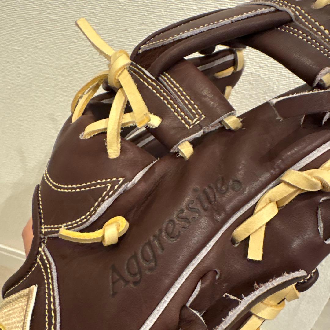 【ほぼ新品】久保田スラッガー 硬式用 オーダーグラブ 湯もみ済