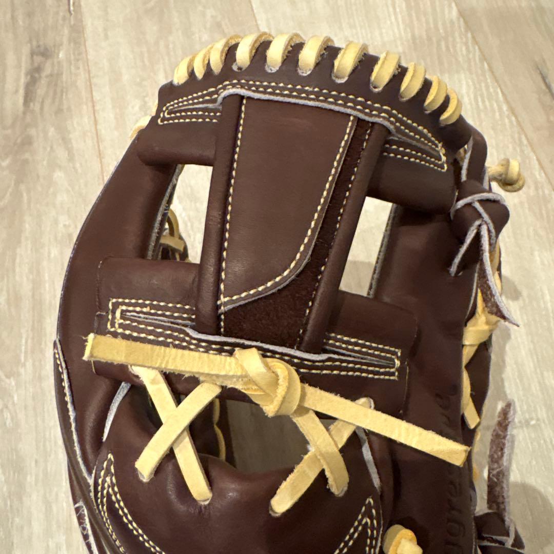 【ほぼ新品】久保田スラッガー 硬式用 オーダーグラブ 湯もみ済