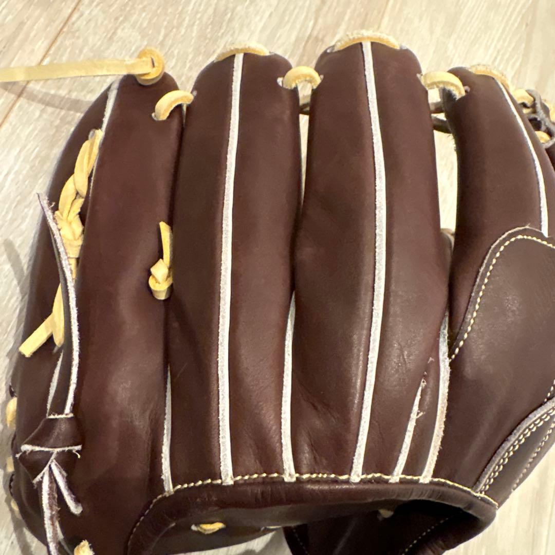 【ほぼ新品】久保田スラッガー 硬式用 オーダーグラブ 湯もみ済