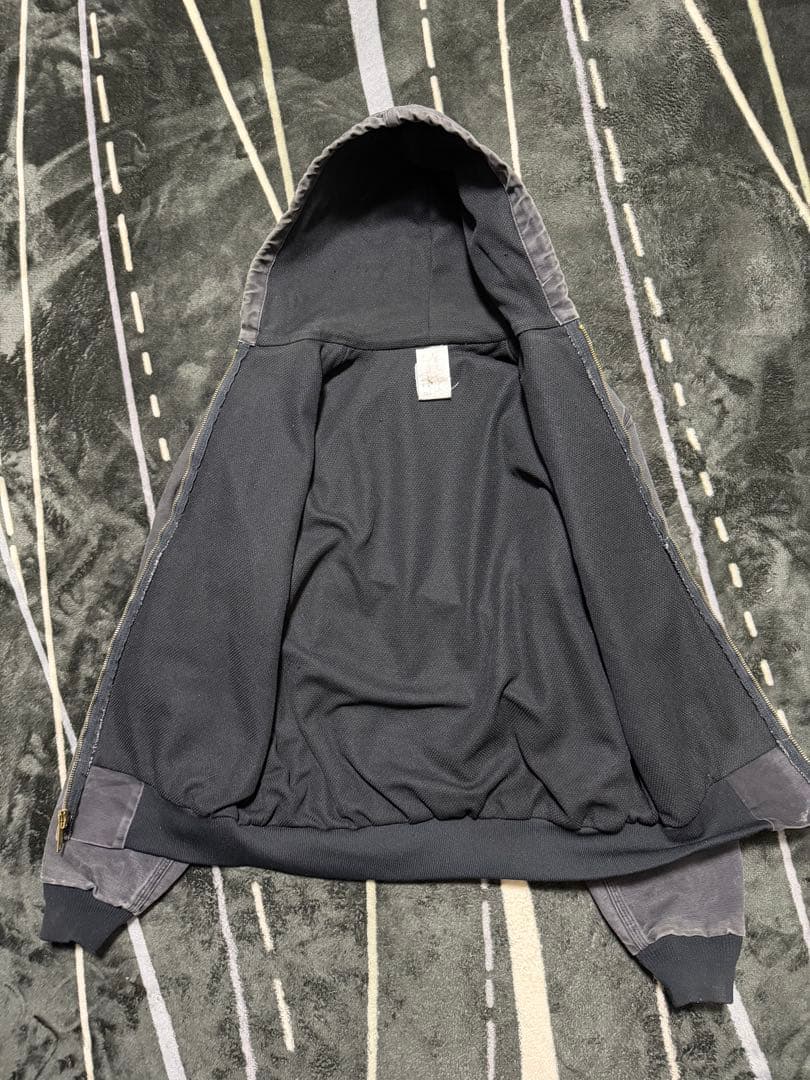 ‼️希望90sカーハートアクティブジャケットJ03ブラックUSA製