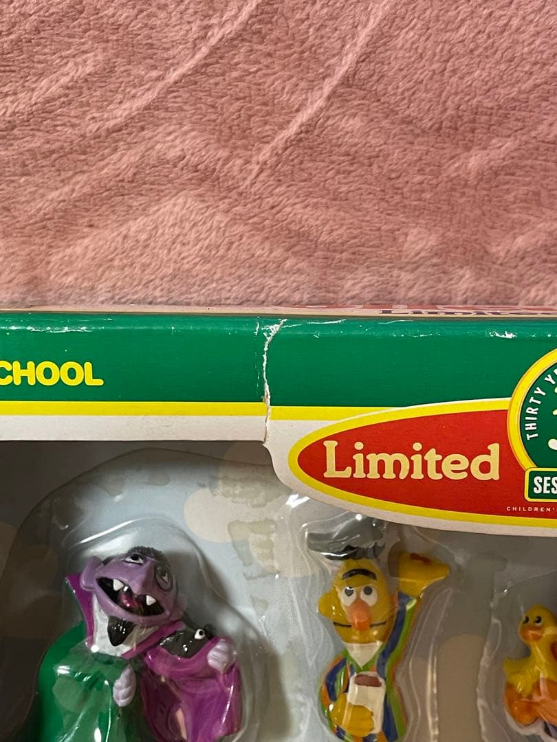 セサミストリート 30周年記念 フィギュアセット きーままーま おもちゃ
