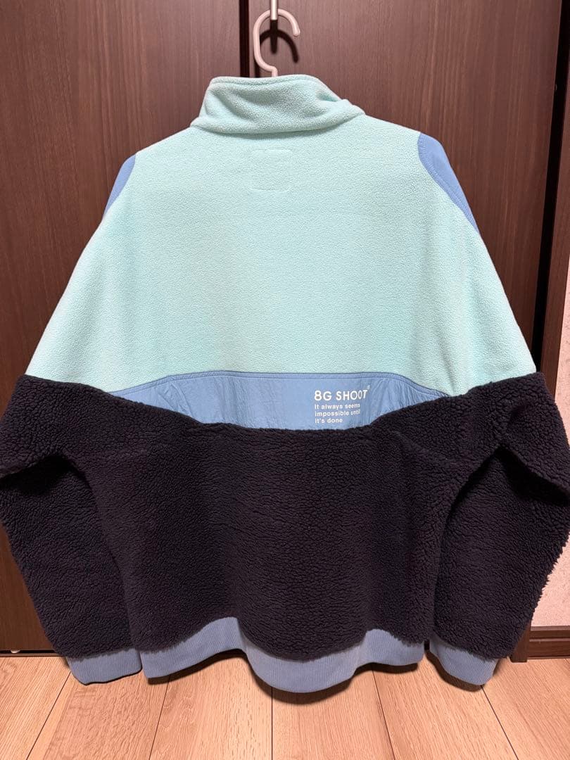 メンズウェア 8gshoot BOA FLEECE HALF ZIP PULLOVER