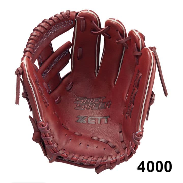 【新品】左投げ用　ZETT 軟式グローブ ソフトステア　BRGB35220