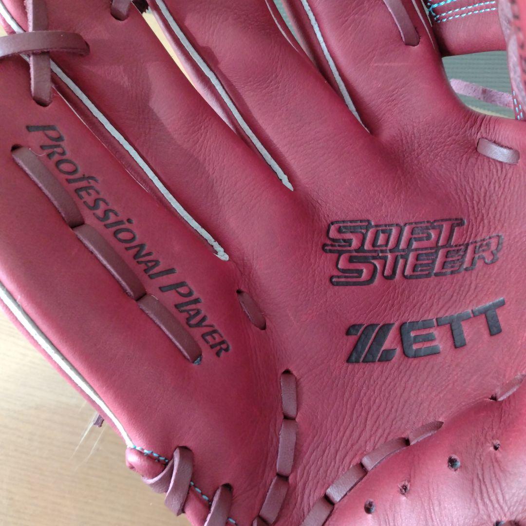 【新品】左投げ用　ZETT 軟式グローブ ソフトステア　BRGB35220