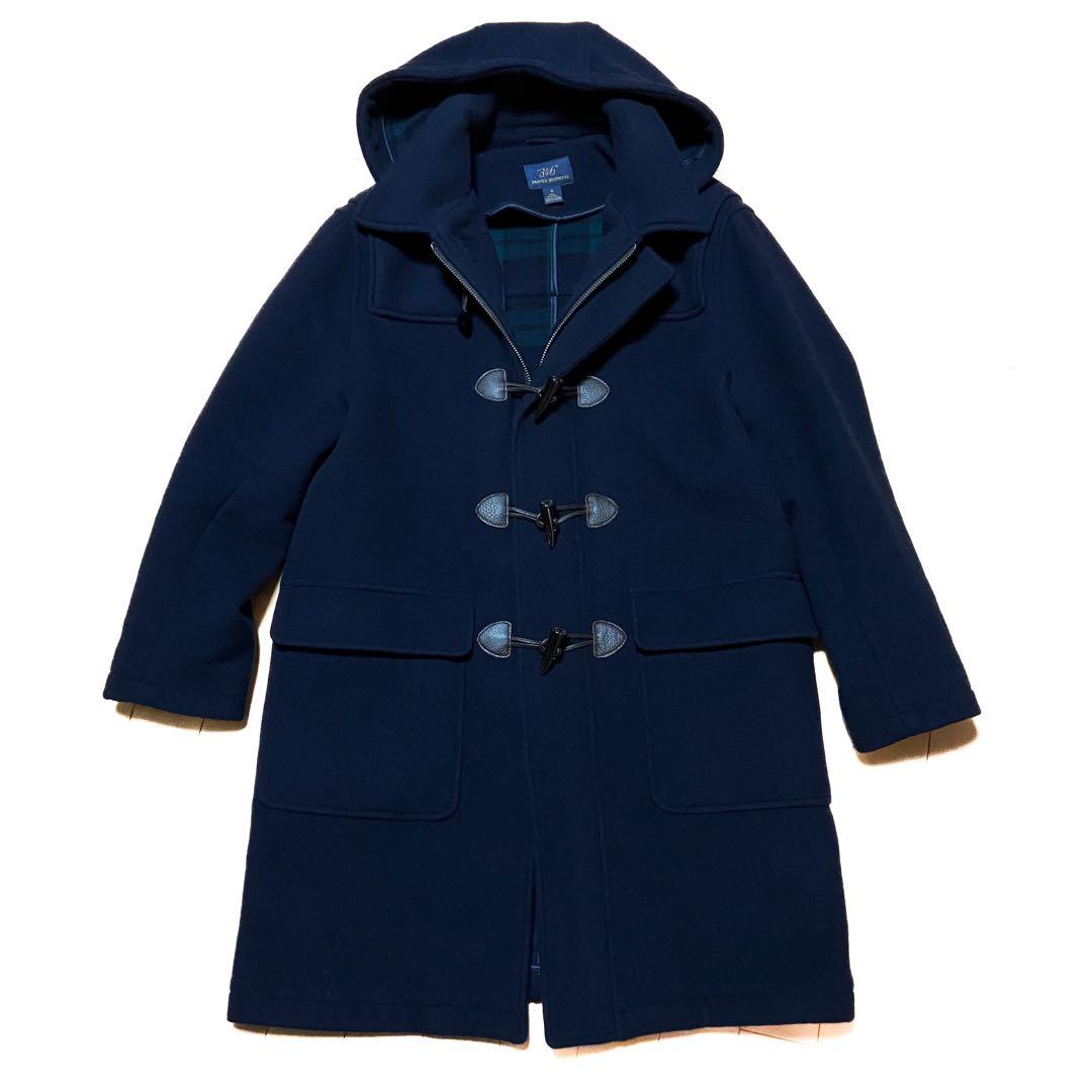 【美品】BROOKS BROTHERS　ロングダッフルコート　M　ダークネイビー