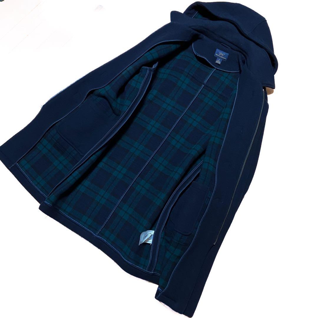 【美品】BROOKS BROTHERS　ロングダッフルコート　M　ダークネイビー