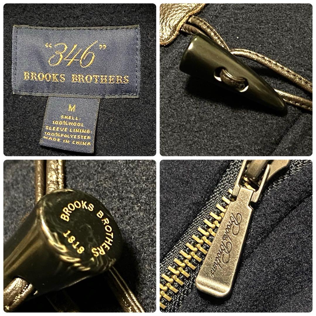 【美品】BROOKS BROTHERS　ロングダッフルコート　M　ダークネイビー