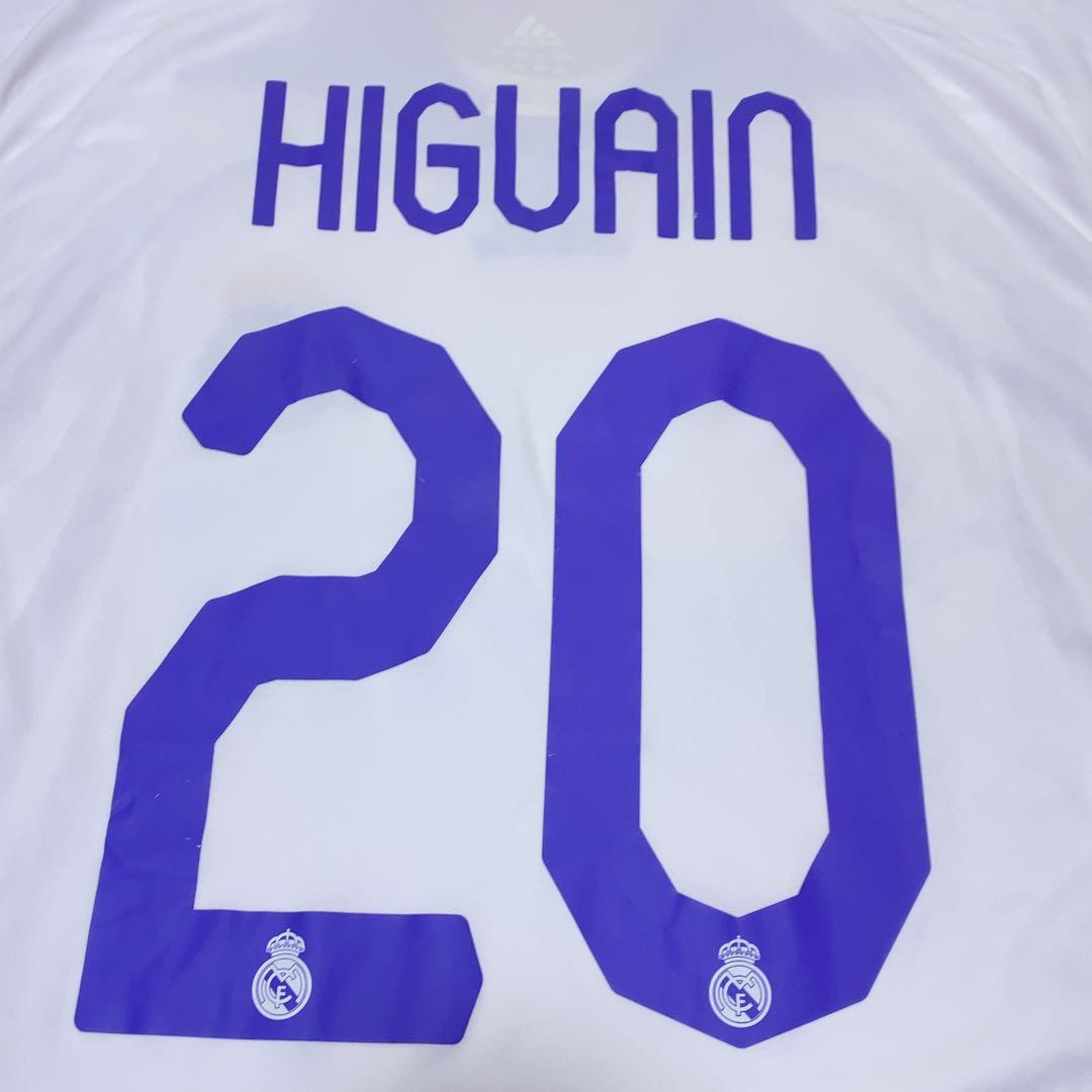 adidas レアルマドリード イグアイン 20番 ユニフォーム O 白 シャツ