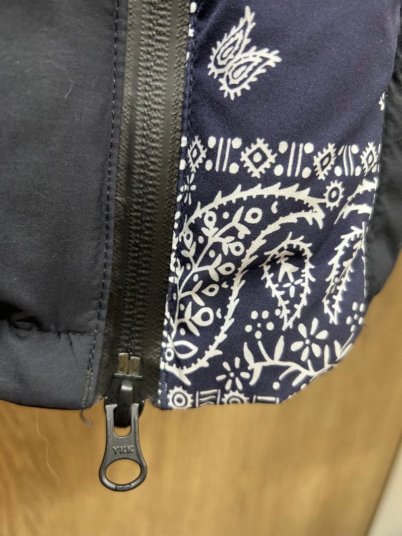 F.C.Real Bristol 　DOWN BENCH PARKA バンダナ柄