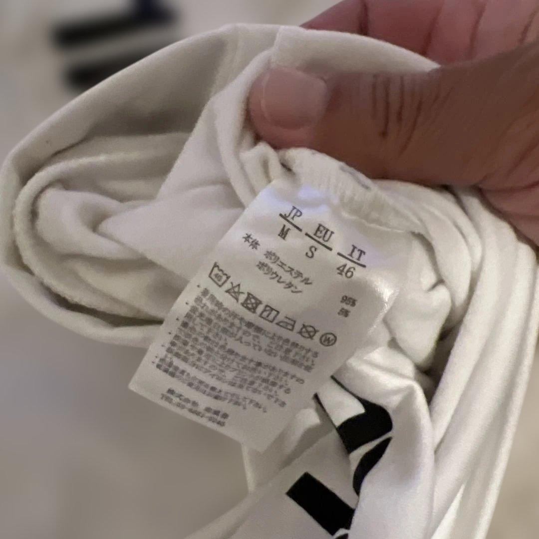 1PIU1UGUALE3 RELAX 長袖モックネックシャツ M ホワイト