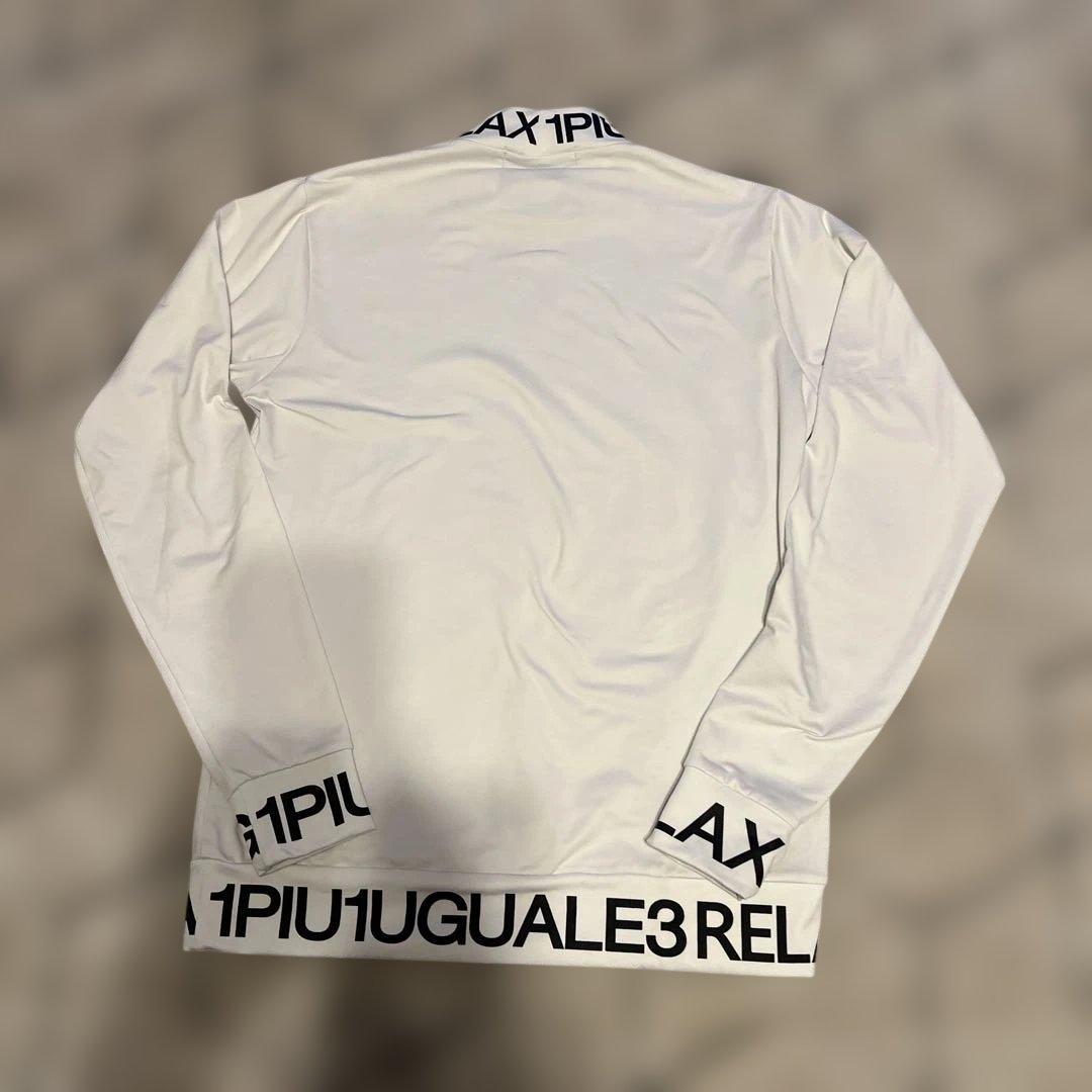 1PIU1UGUALE3 RELAX 長袖モックネックシャツ M ホワイト