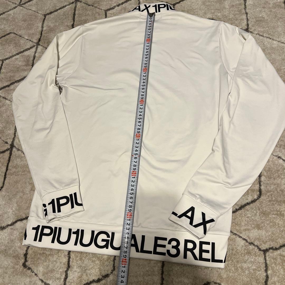 1PIU1UGUALE3 RELAX 長袖モックネックシャツ M ホワイト