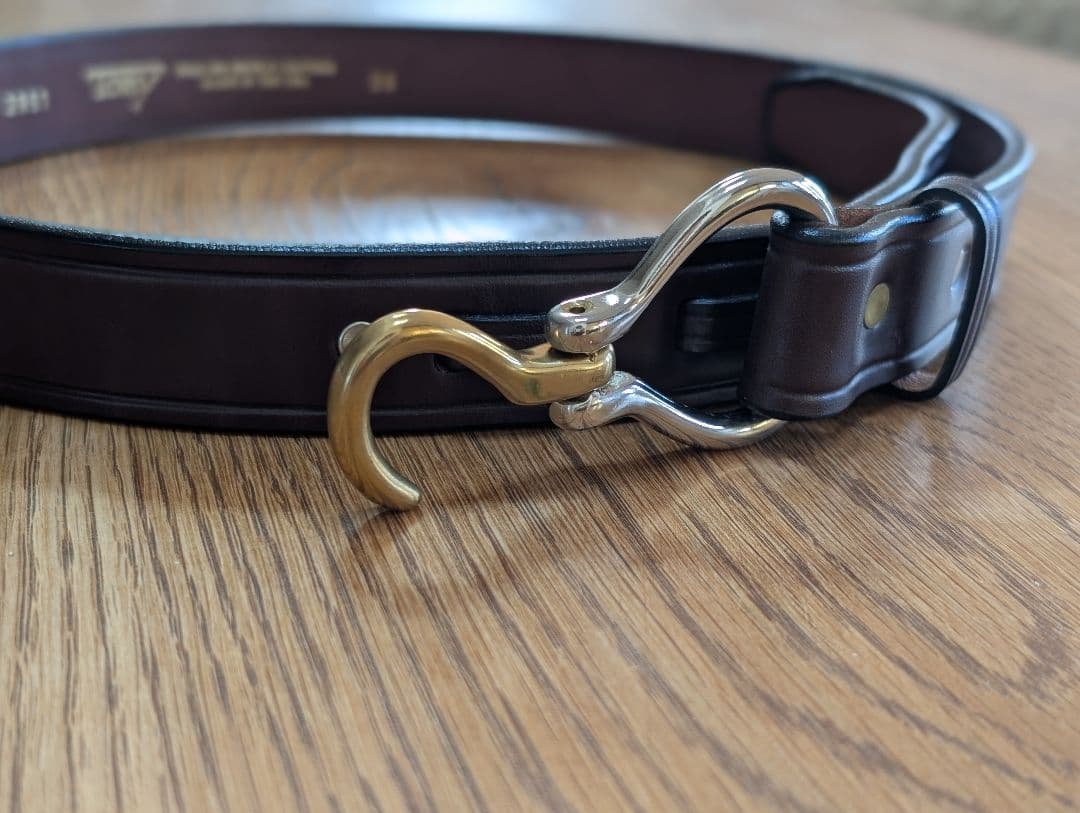 TORY LEATHER　レザー ベルト 36