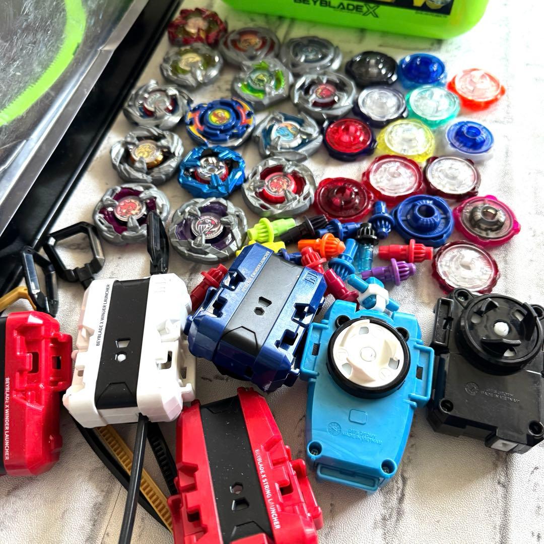 【まとめ売り】ベイブレードX エクストリームスタジアム＆ベイセット　おもちゃ