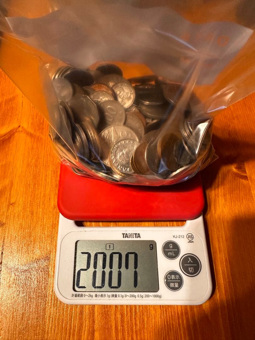 海外古銭 4kg ほかまとめ